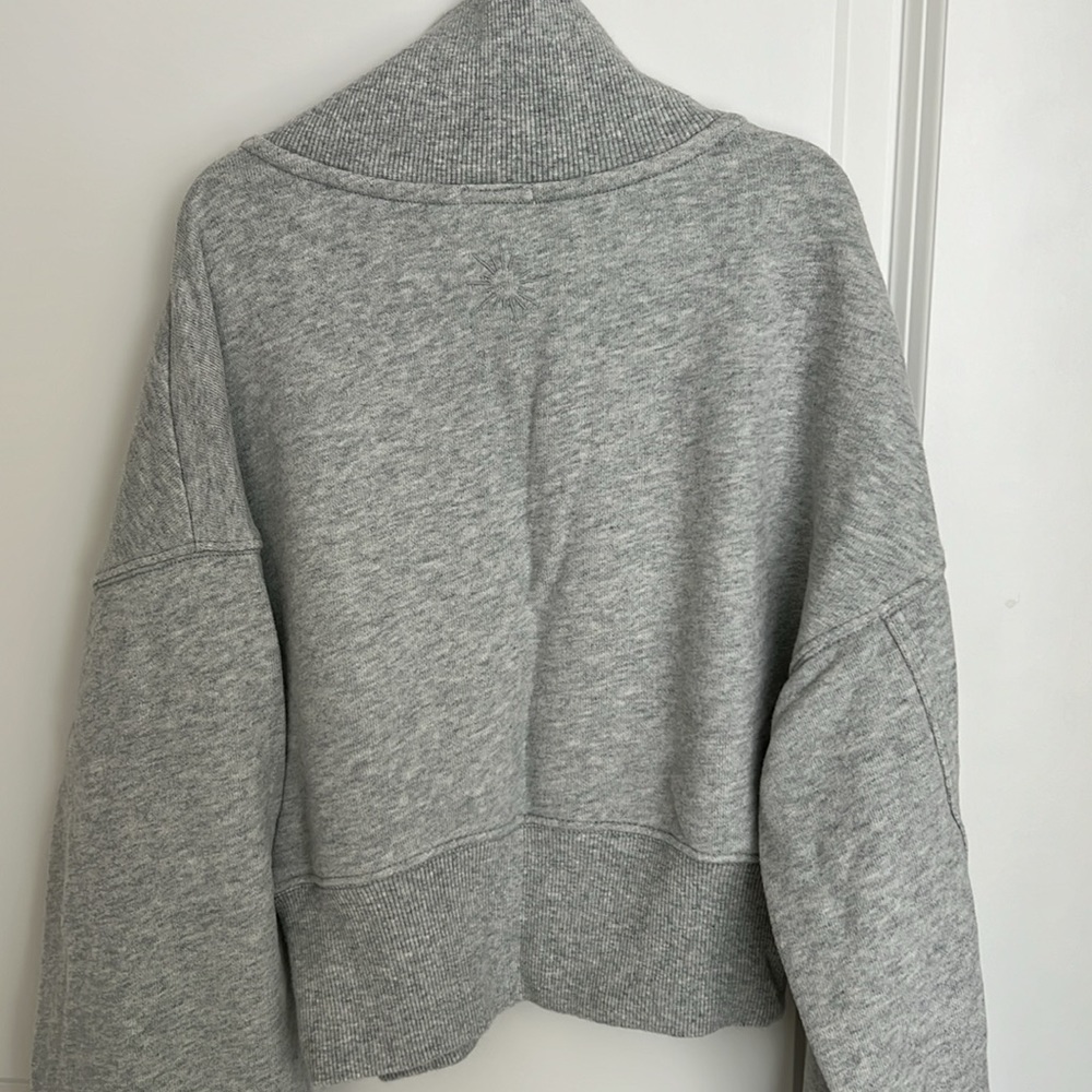 Offline by Aerie quarter zip crop sweatshirt - Picture 5 of 6